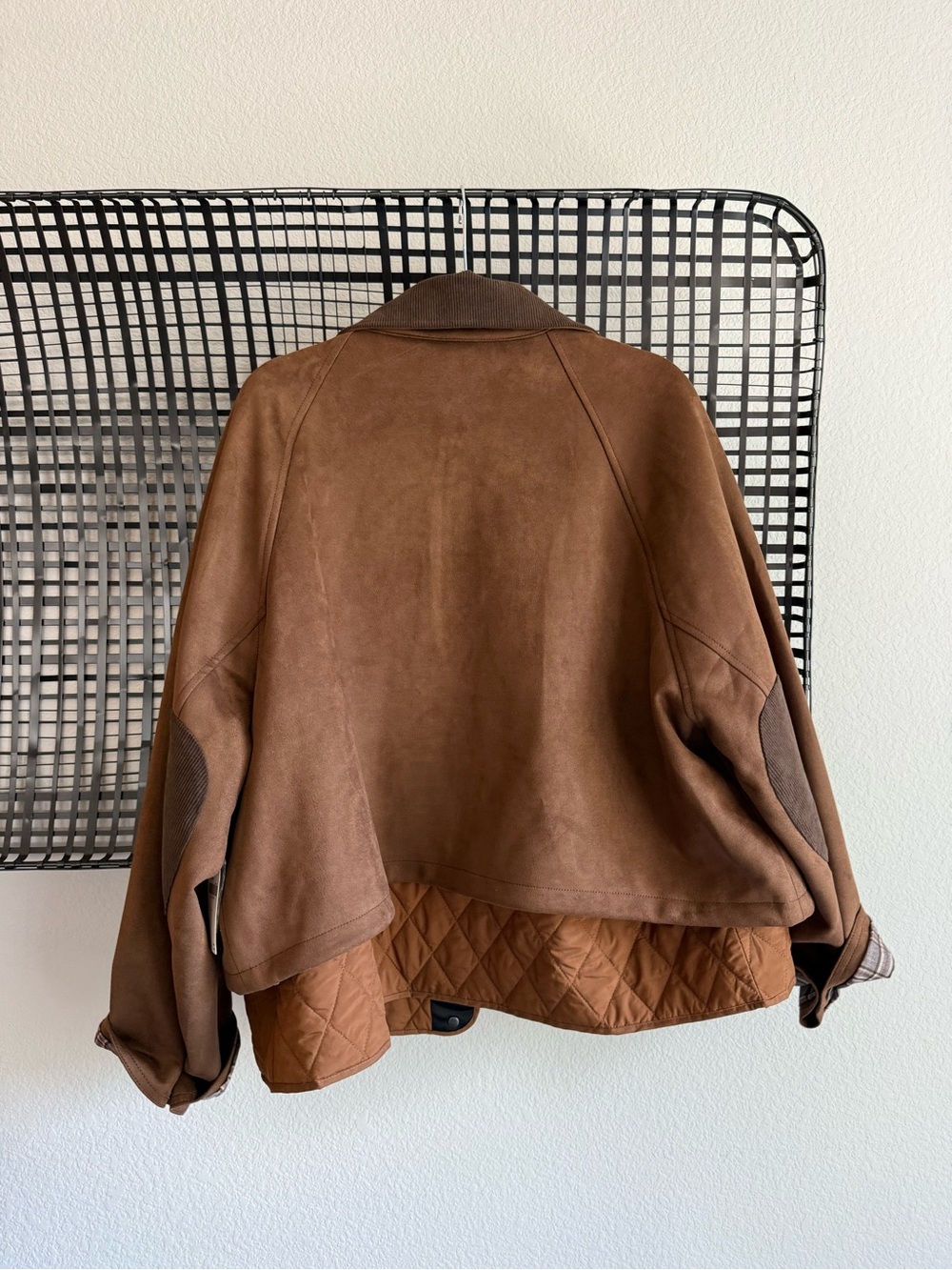 Anthropologie Faux-Suede Twofer Jacket - Picture 9 of 9